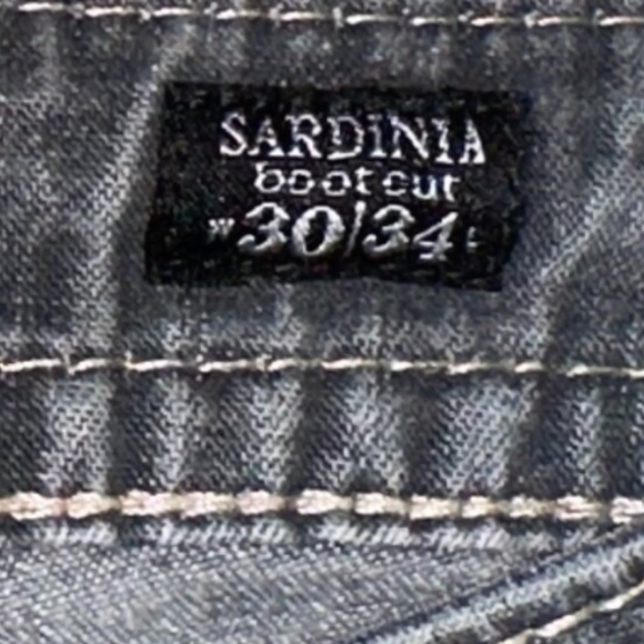 Buckle Sardinia Bootcut Gray Jeans Women Size 30x34 - Picture 9 of 14